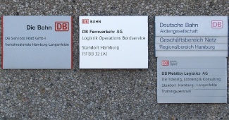 Die Deutsche Bahn in Stellingen-Langenfelde