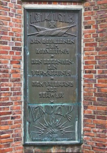Kriegerdenkmal Bei der Luterbuche Inschrift
