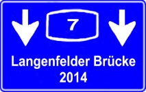 Abriss der Langenfelder Brücke 2014